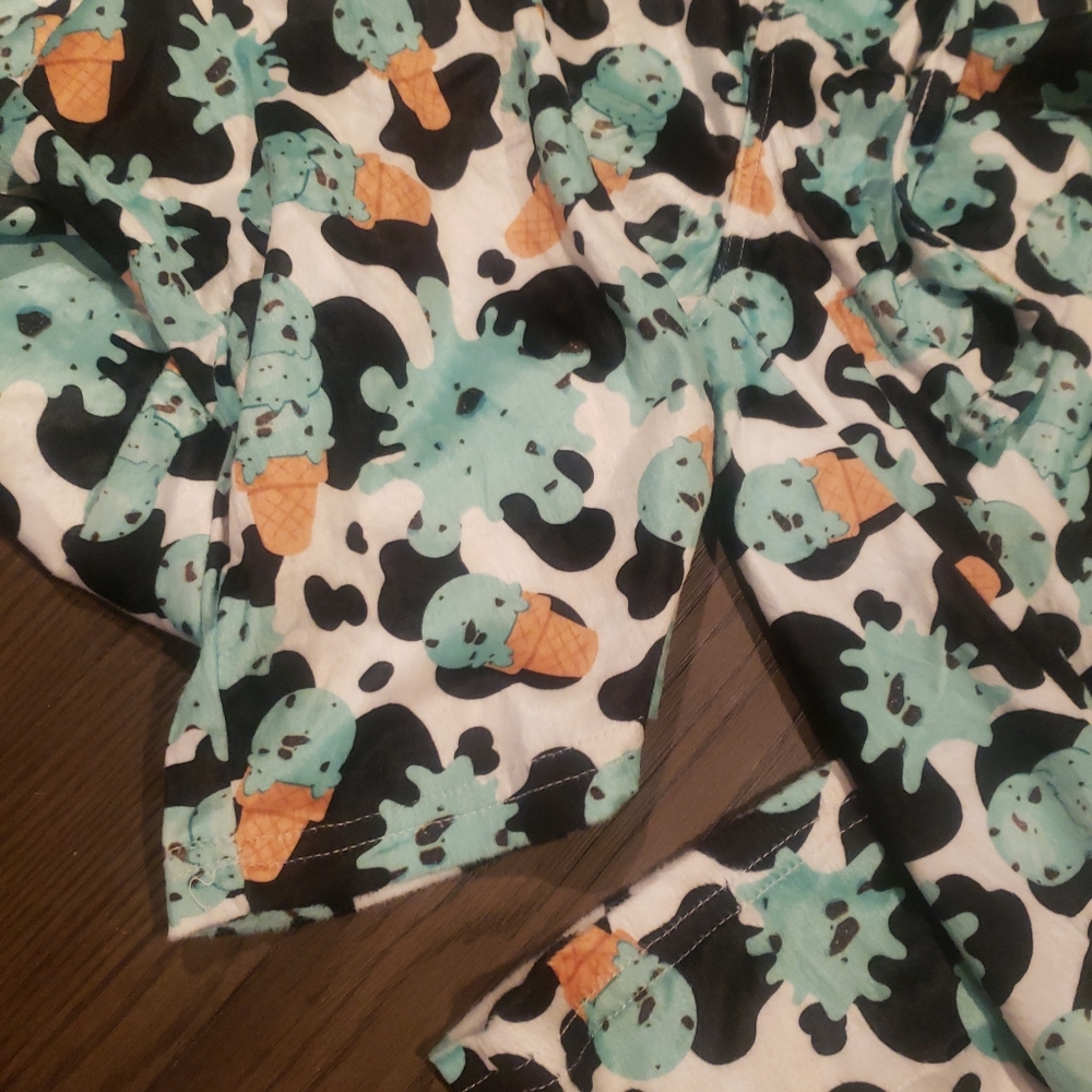 Swag Boxers Men's Pajama Pants Size L Fun&Undies Mint Chip Delight NIB